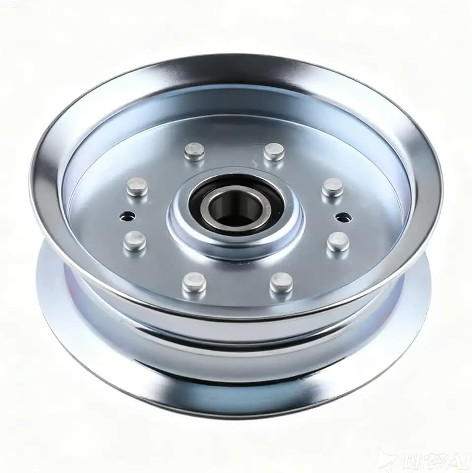 GY22082 Idler Pulley for John Deere 42" & 48" Mower Deck Flat Idler Pulley Rep GY20629 GY22082 GY20639 GY20110 for John Deere 100 102 115 125 135 D100 D105 D110 LA100 LA105 LA110 X145 X165 Z225 Z235