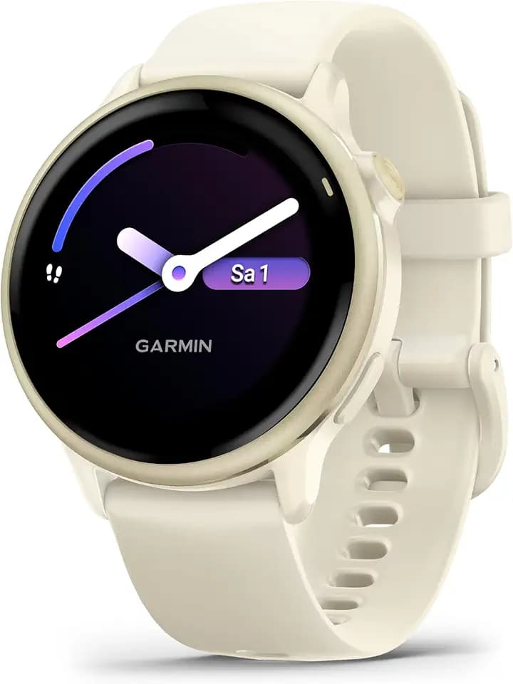 Garmin vívoactive 6 42mm - Fitness-Smartwatch, 1,2" AMOLED-Touchdisplay, bis zu 11 Tage Akkulaufzeit, 80+ Sport-Apps, Trainingsoptionen, Gesundheitsfunktionen, Smart Notifications, GarminPay