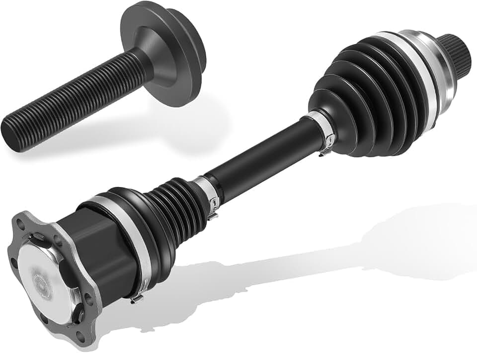 BDFHYK NCV23033 CV Axle Shaft Assembly Front Left/Right Compatible with Audi A4 Quattro 2013-2016; Compatible with Audi A5 Quattro 2012-2017; Compatible with Audi allroad 2013-2016, Replaces NCV23033