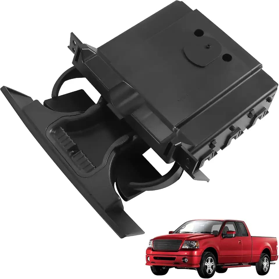 Cup Holder Insert Ash Tray Compatible with Ford F150 STX XL XLT 2004-2008