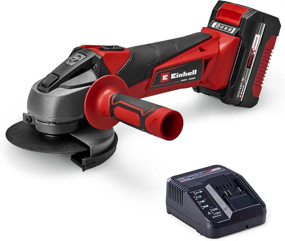 Einhell Akku-Winkelschleifer TC-AG 18/115 Li (1x4,0Ah)