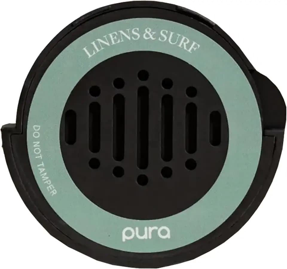 Pura Car Scent Refill, Linens & Surf