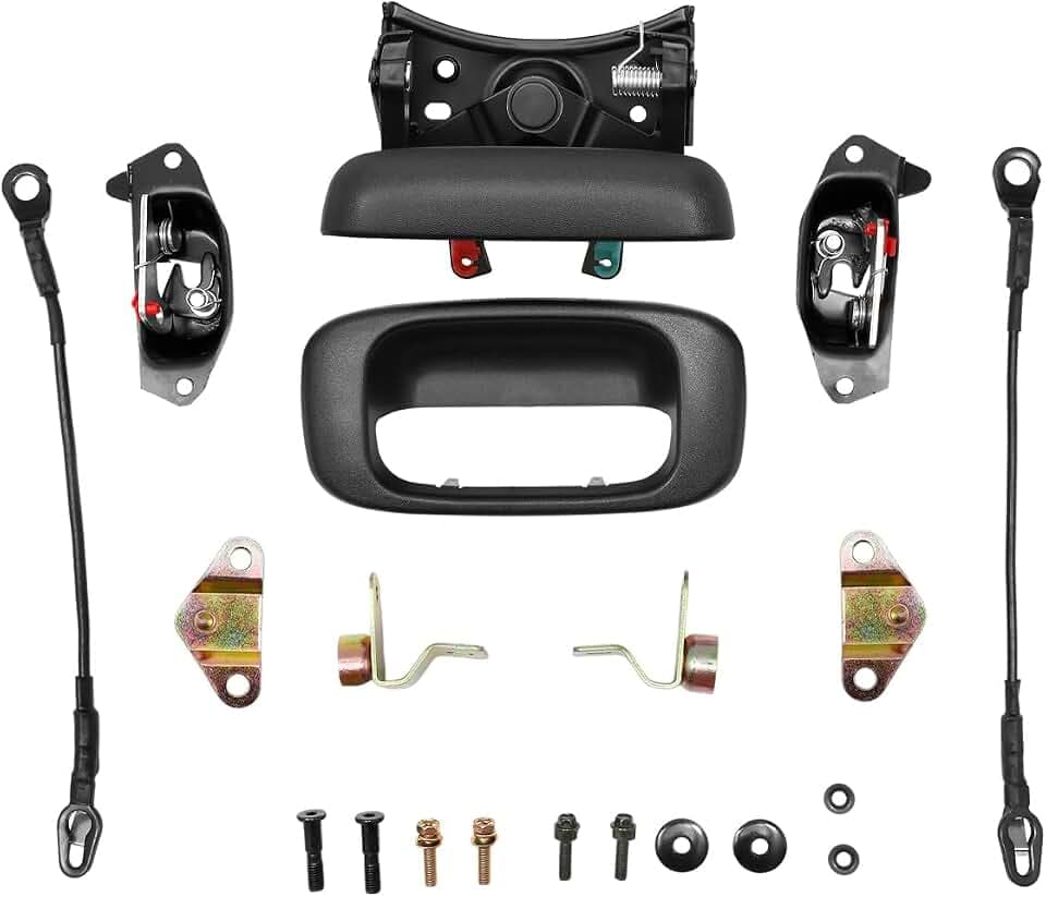Tailgate Latch Handle Kit, Fit for 1999-2006 Chevy Silverado 1500 2500 3500