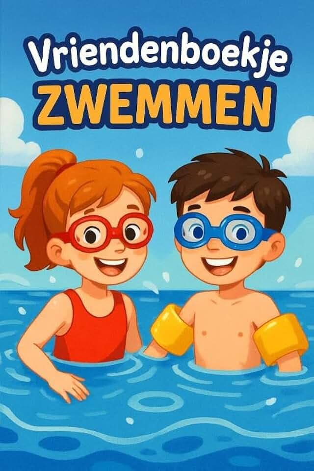 Zwemmen Vriendenboekje: Plek voor tot wel 32 vrienden