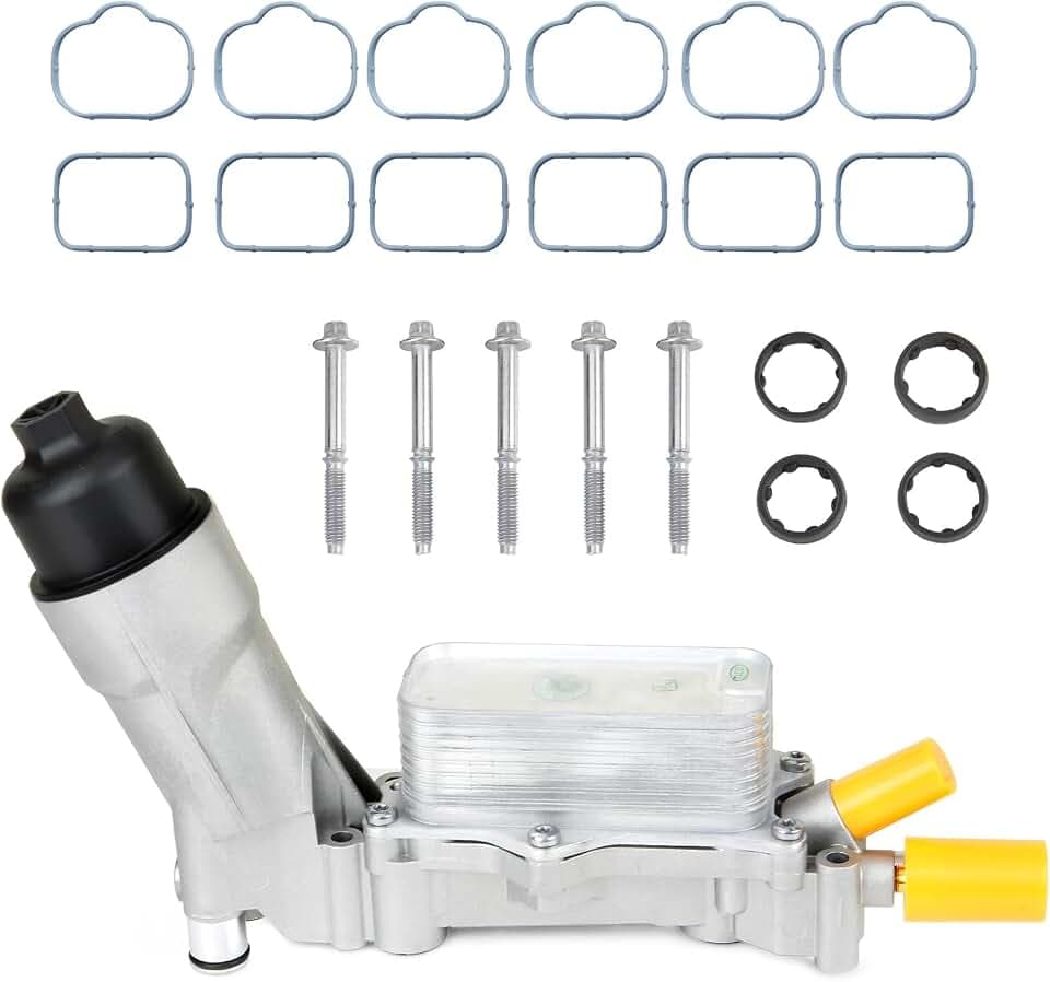 Aluminum Oil Cooler Filter Housing Fit for Dodge Ram Jeep Chrysler VW 3.6L