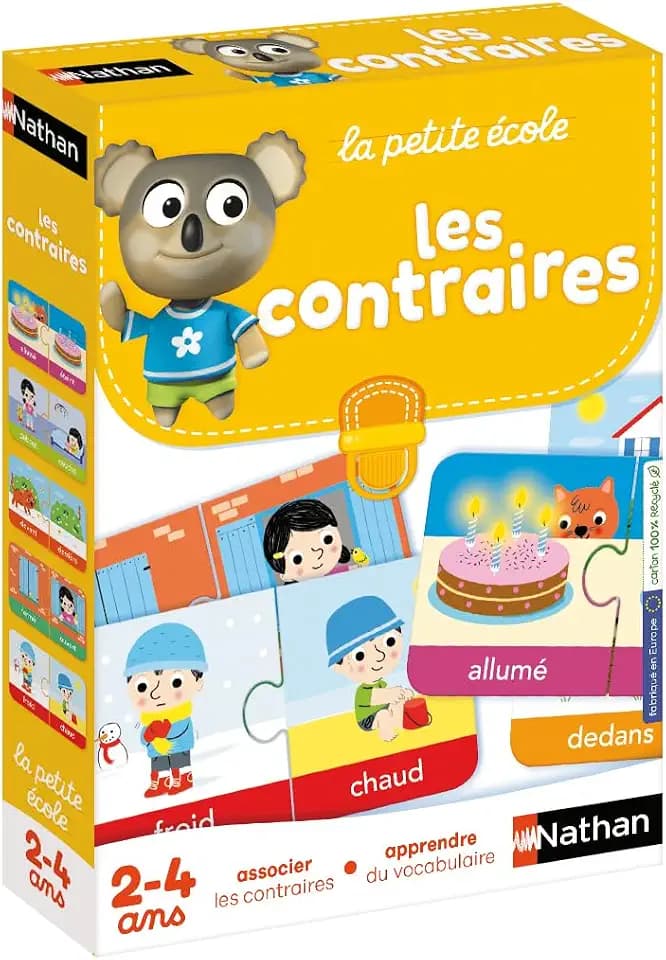 Puzzle Nathan, Les Contraires