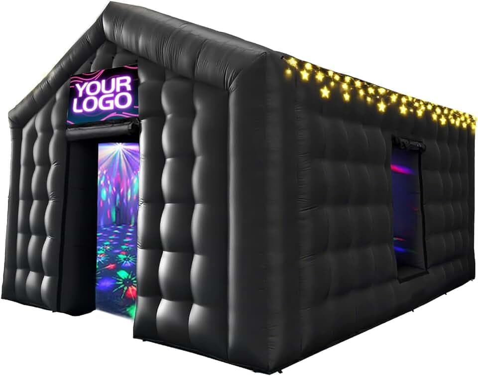 AKSPORT Inflatable Nightclub Tent, Inflatable Party Tent for Adults, Events