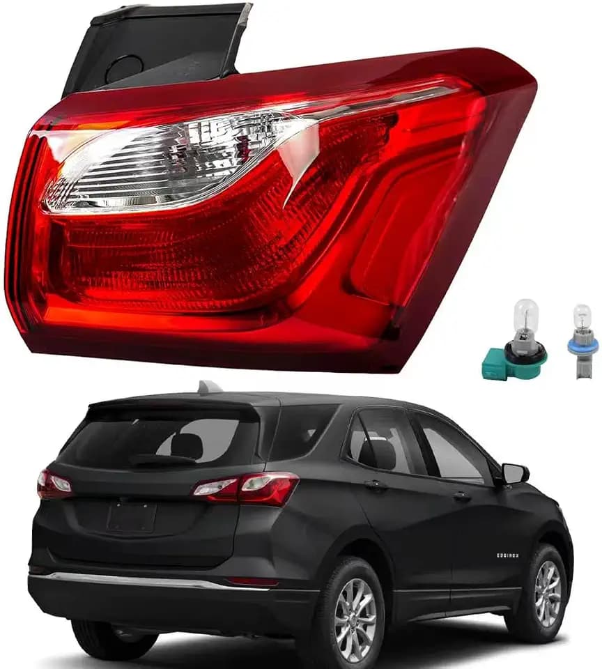 Outer TailLight Assembly for 18-21 Chevy Equinox LT Halogen Right