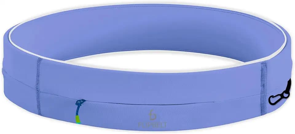 FlipBelt Zipper Running Belt, Waist Pack for Fitness and Running, US Company