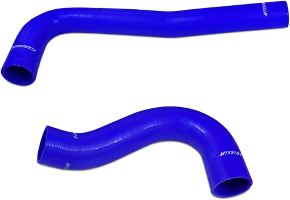 Mishimoto MMHOSE-RAM-03DBL Silicone Radiator Hose Kit Compatible With Dodge Ram Cummins 5.9 6.7 2003-2009 Blue