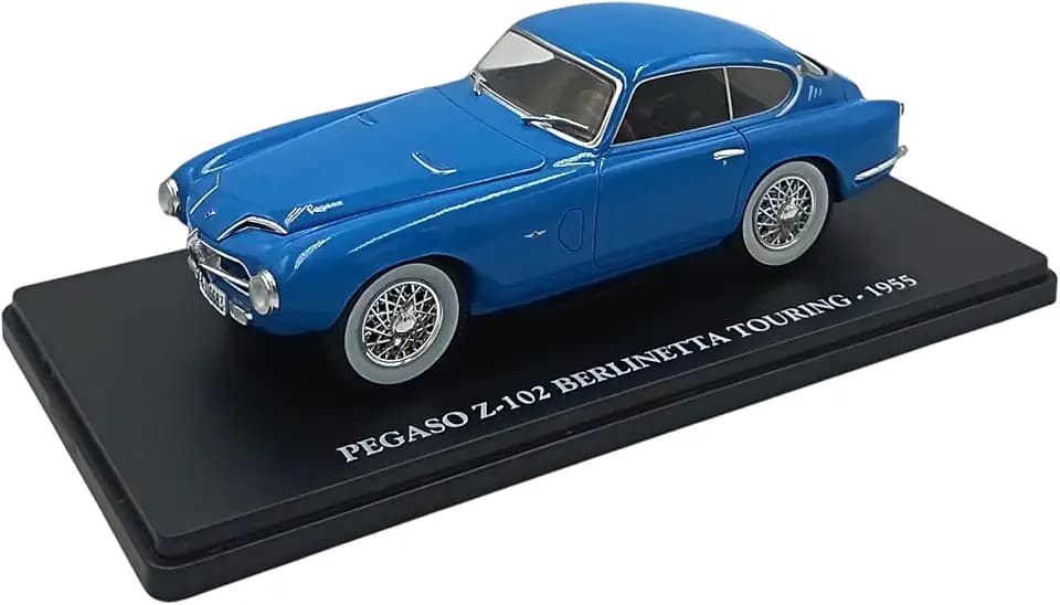 OPO 10 - 1/24 Scale Collectible Miniature car Compatible with Pegaso Z102 Berlinetta Touring (1955) VC088
