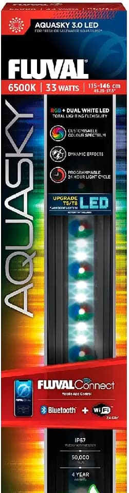 Fluval Aquasky 3.0 LED 33W | Meerwasser Aquariumbeleuchtung 115-146 cm