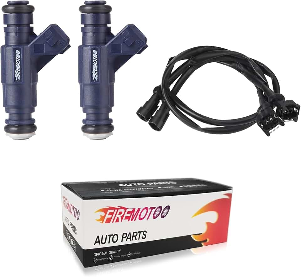 Fuel Injector with Harness Pack of 2 4 Hole for Polaris Sportsman 800 05-14