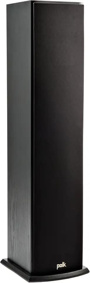 Polk Audio T50 Home Theater Floor Standing Tower Speaker 150W, Black