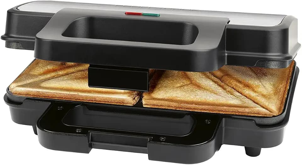 ProfiCook® Sandwichmaker | extra große Sandwichplatten für XXL-Toastscheiben | Antihaftbeschichtung | kein Anbrennen | Toaster Sandwichtoaster | Sandwich Maker | 900W | PC ST 1315