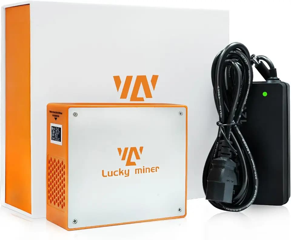 Litecoin Miner Dogecoin Solo Miner 11MH/S Lucky Miner LG07 Lottery Crypto Miner Bellscoin 2.4G/Hotspot Vergecoin Scrypt BM1366 Asic Chip