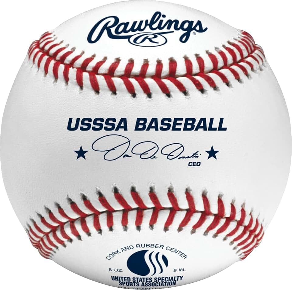 Rawlings | USSSA Baseballs | Competition Grade | ROLB1USSSA | Youth/14U | Multiple Count Options