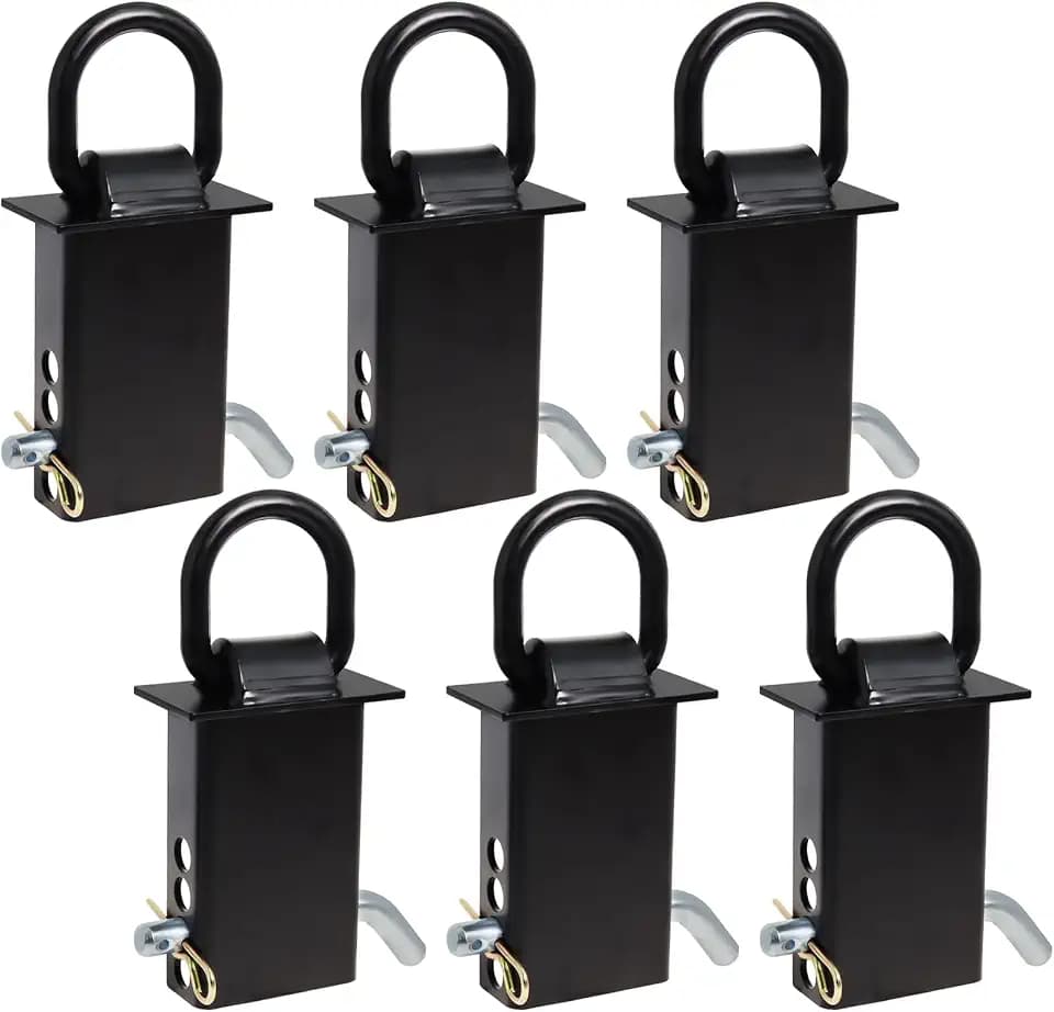 Trailer Stake Pocket D Ring 16200lbs Heavy Duty Removable Adjustable D-ring