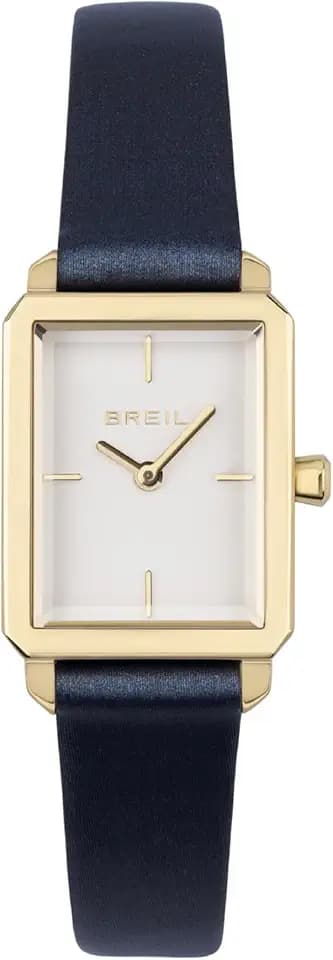 Breil Uhr Damen, Armband aus Leder, Gehäusedurchmesser 24 cm