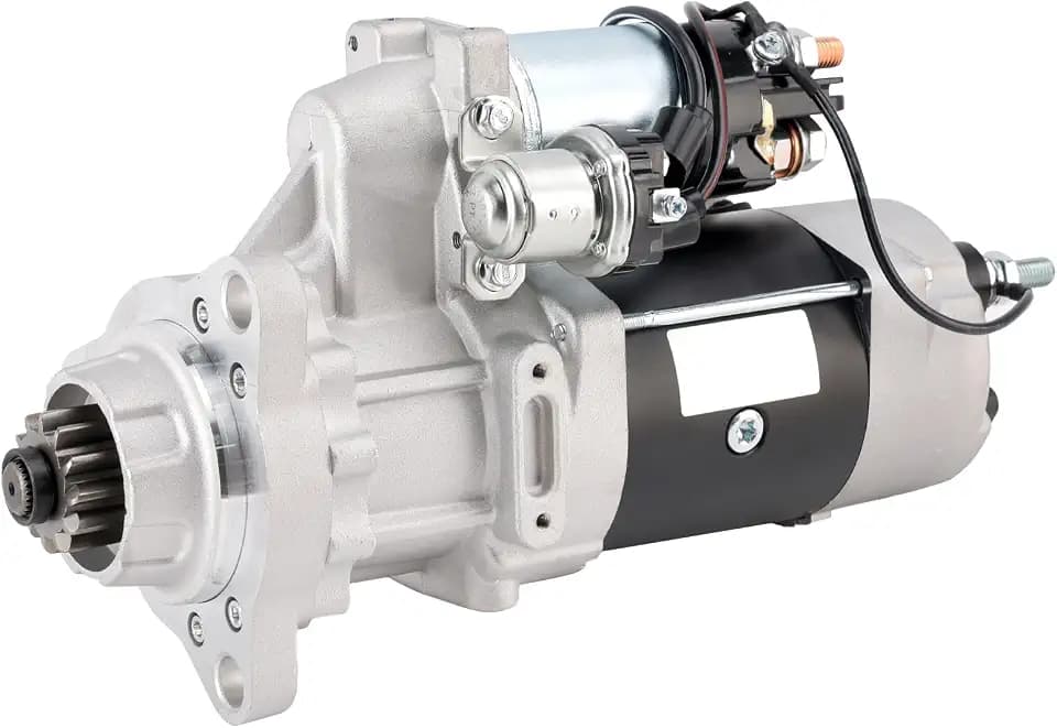 8200433 12V 7.5KW Starter Motor for Cummins ISC/ISL/6CT/C8 for MaxxForce, for Paccar for Volvo D16, VED12 Engines, for Freightliner for Kenworth for Peterbilt for Mack, Overload Protection, 39MT, 12T