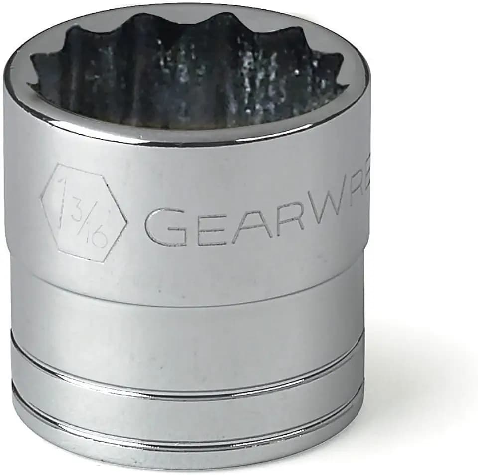 GEARWRENCH 1/2" Drive 12 Point Standard SAE Socket 1-3/16" - 80793
