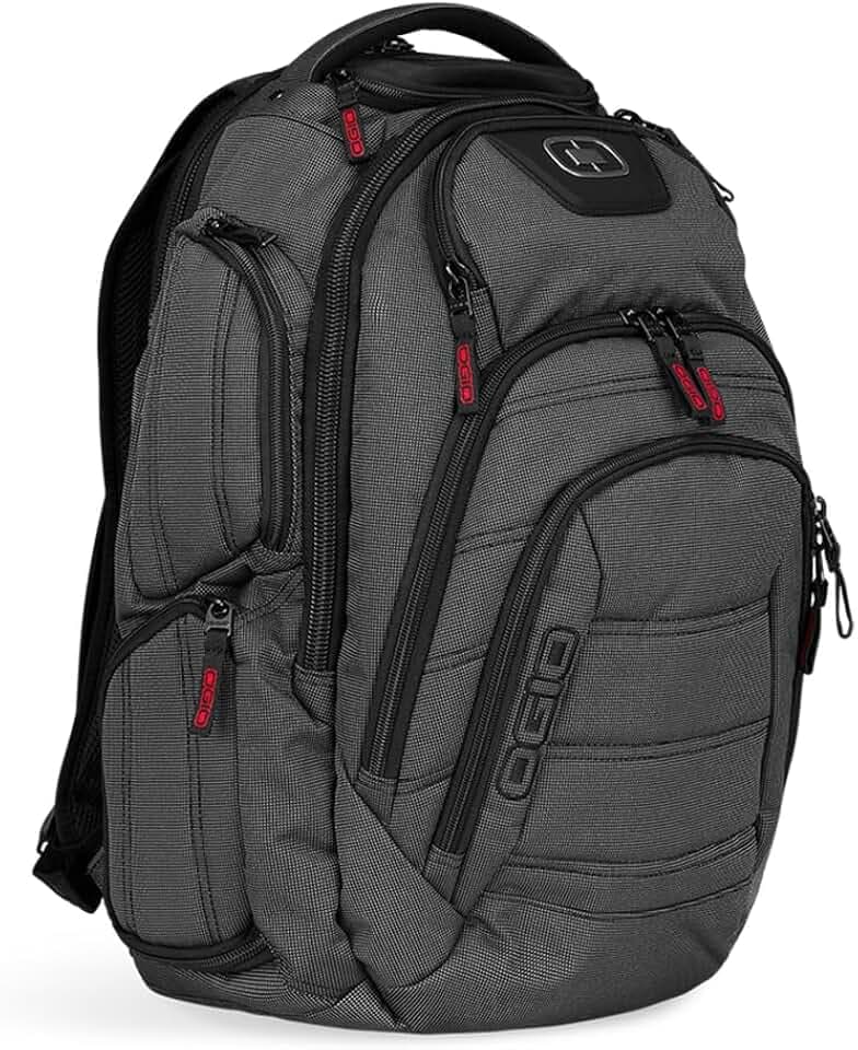 OGIO Renegade Backpack (Renegade, Black Pindot)