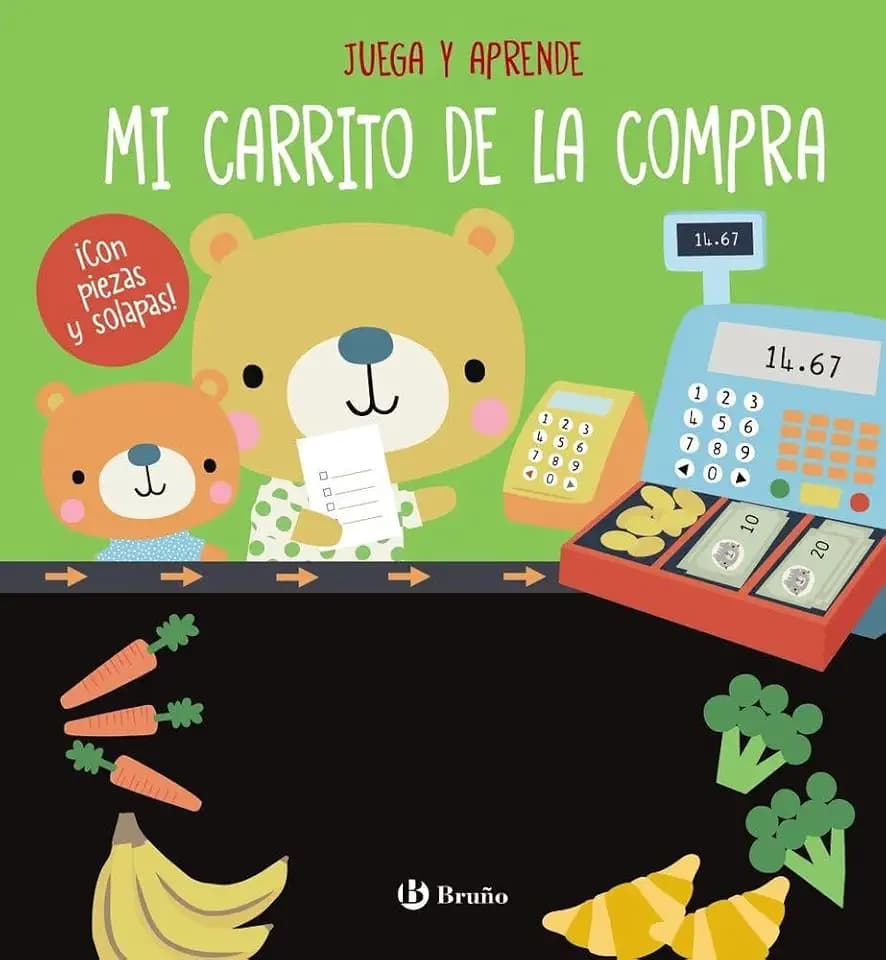 Mi carrito de la compra (Castellano - A PARTIR DE 3 AÑOS - MANIPULATIVOS (LIBROS PARA TOCAR, JUGAR Y PINTAR), POP-UPS - Otros libros)