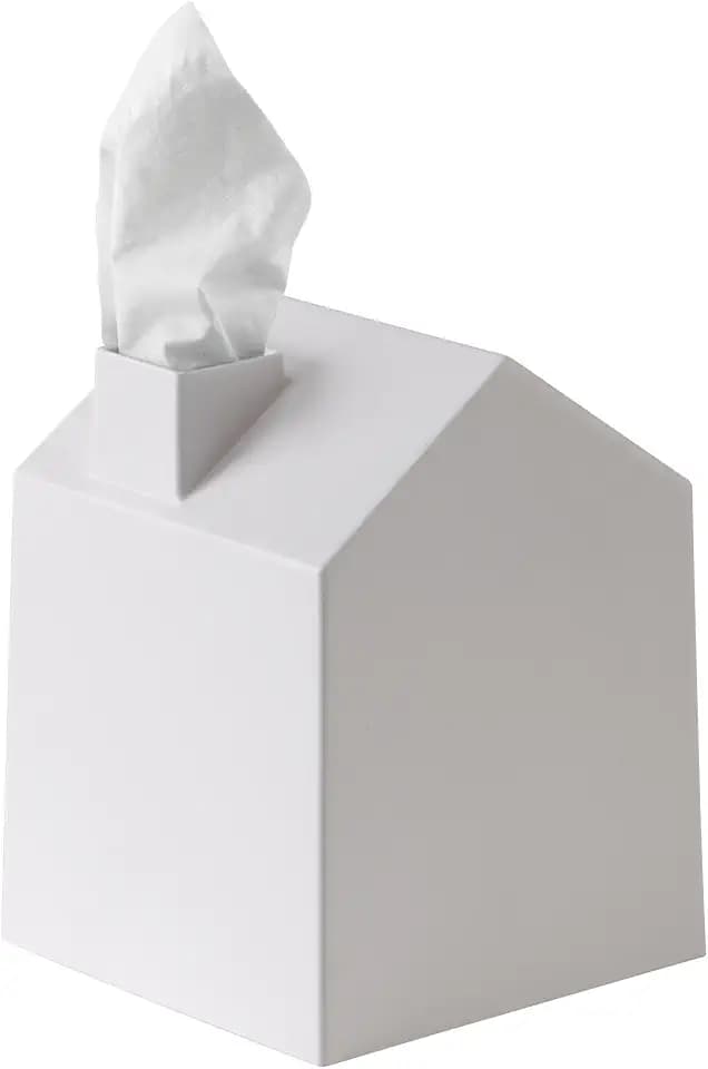 Umbra Casa Kosmetiktücherbox, Quadratisch, 13 x 17 x 13 cm, Weiss