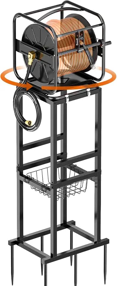 SPECILITE Garden Water Hose Reel, 100-200FT Capacity for Yard, Farm & Ranch