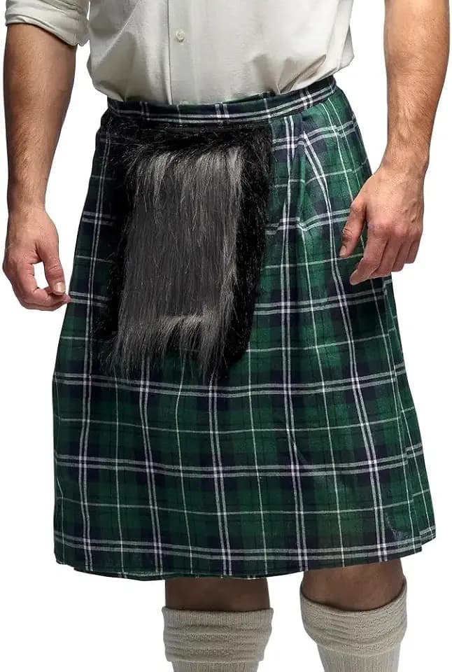 Boland - Schottenrock für Erwachsene, Kilt für Faschingskostüme, Mottoparty, Halloween oder Karneval, Schottische Tracht