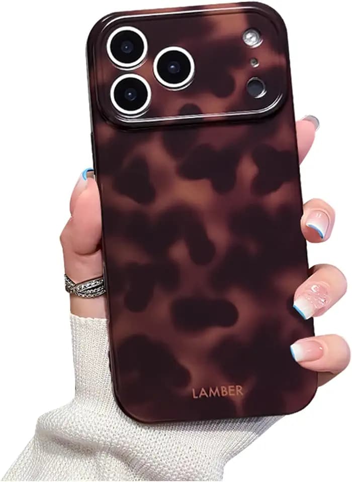 Cute Phone Case for iPhone 17 Pro Max/18 Pro Max Case Cheetah Leopard