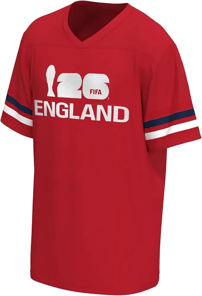Outerstuff FIFA World Cup 2026 Mens Short Sleeve V-Neck Football Jersey