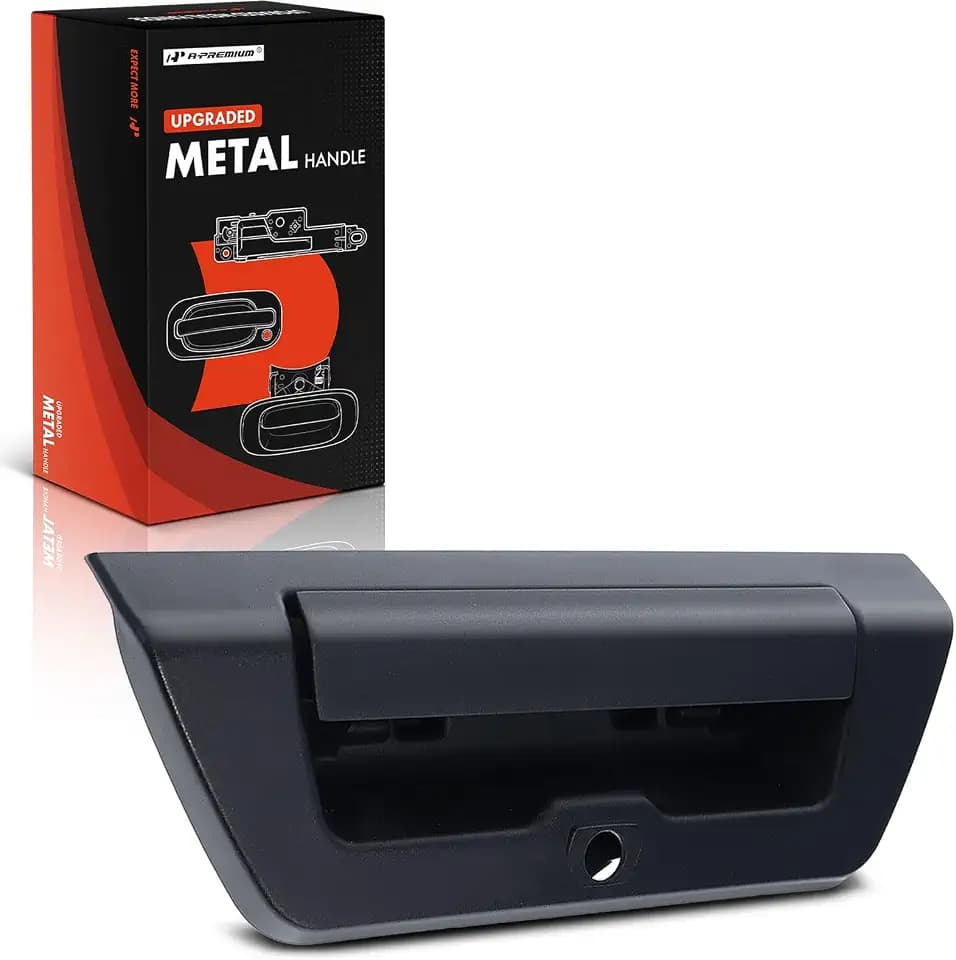 A-Premium Upgraded Metal Tailgate Handle (Manual Type) w/Camera Hole