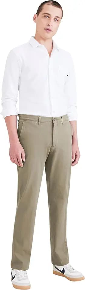 Dockers Herren Crafted Khaki Slim Hose