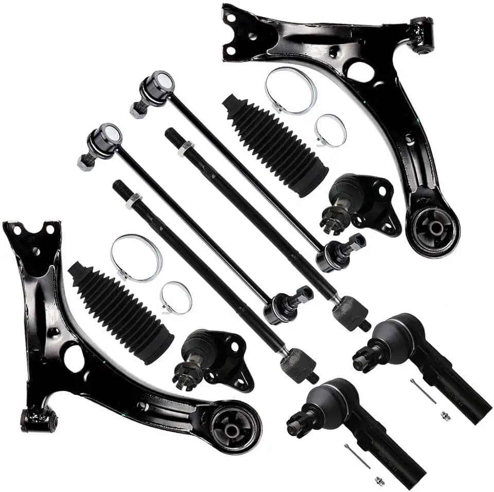 12-PC SET Front Suspension Kit w/Lower Control Arm for Toyota for Corolla