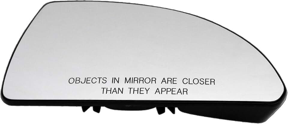 Passenger Side Mirror Glass for 2006-2016 Chevy Impala, Limited Non-Heated