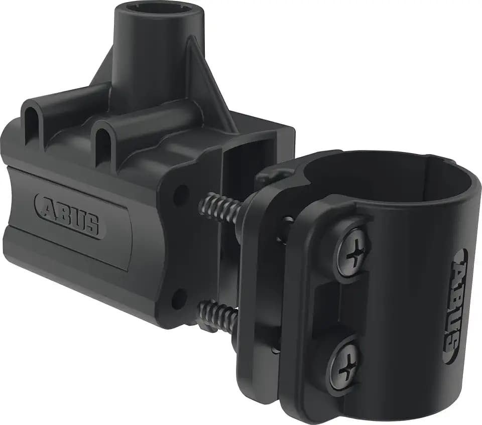 ABUS Fahrradschloss-Halter USH 501 - zum Transport des Bügelschlosses 501 am Fahrradrahmen, Schwarz