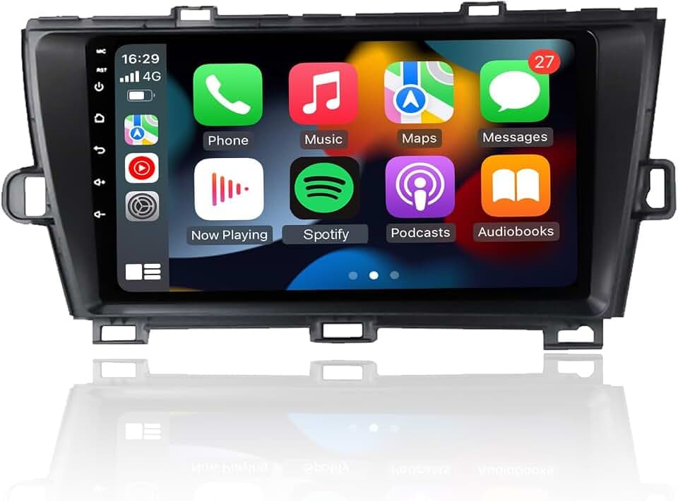 EZoneTronics Carplay Android Autoradio für Toyota Prius 2010 - 2015
