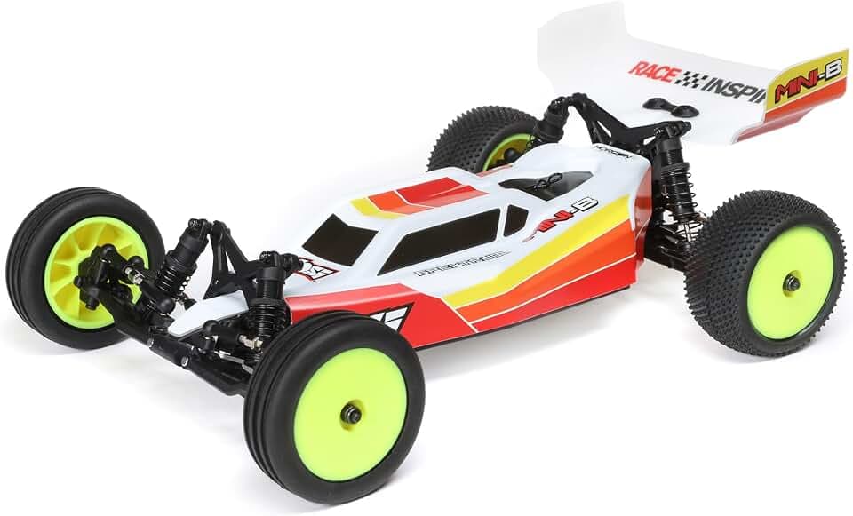 LOSI 1/16 Mini-B 2S 2WD RTR Brushless Buggy (Battery & Charger Included), Red