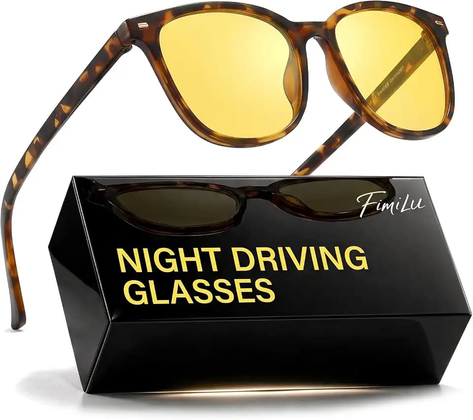 FIMILU Polarized Night Driving Glasses for Women