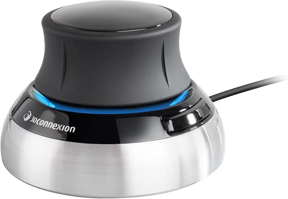 3Dconnexion SpaceMouse Compact (3D-Maus, kabelgebunden, schwarz)