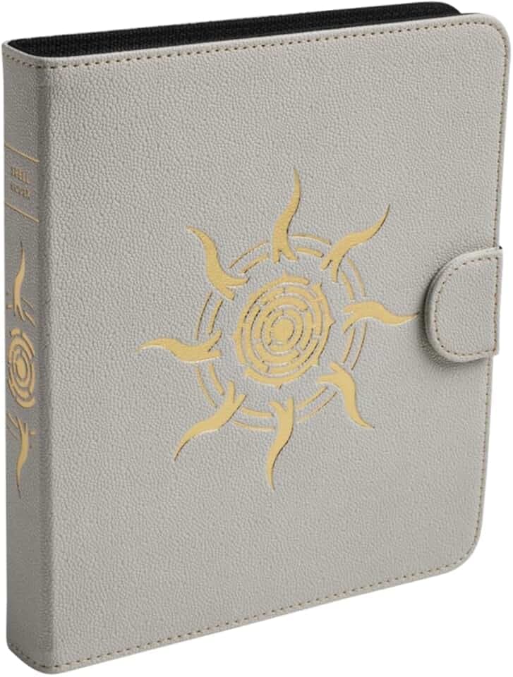Spell Codex Portfolio - Ashen White, Medium
