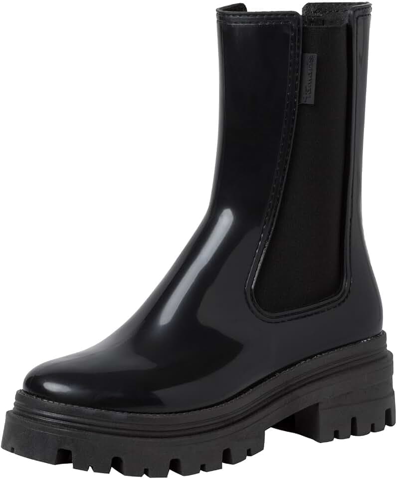 Tamaris Damen Plateaustiefeletten, Frauen Stiefeletten,Wechselfußbett