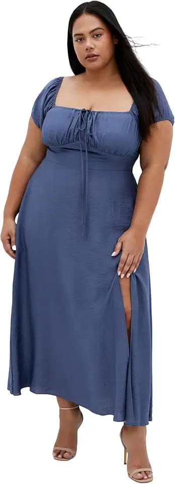 City Chic Women's Plus Size Dress - Abbigail Split Maxi