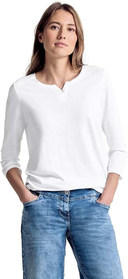 Damen Shirt mit 3/4 Ärmeln