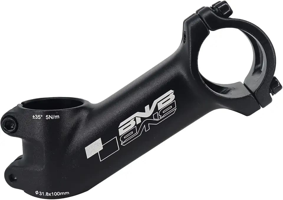 PLATTBK Fahrrad Vorbau 31,8 mm 35 Degree,Aluminiumlegierung Lenkervorbau für Mountainbike,Rennrad, BMX, MTB, Radfahren