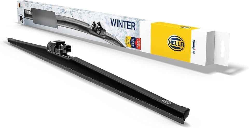 Hella OE Quality 24 Inch Winter Rubber Wiper Blade (Single Blade) fits select Domestic, Asian and European vehicles / 358004241