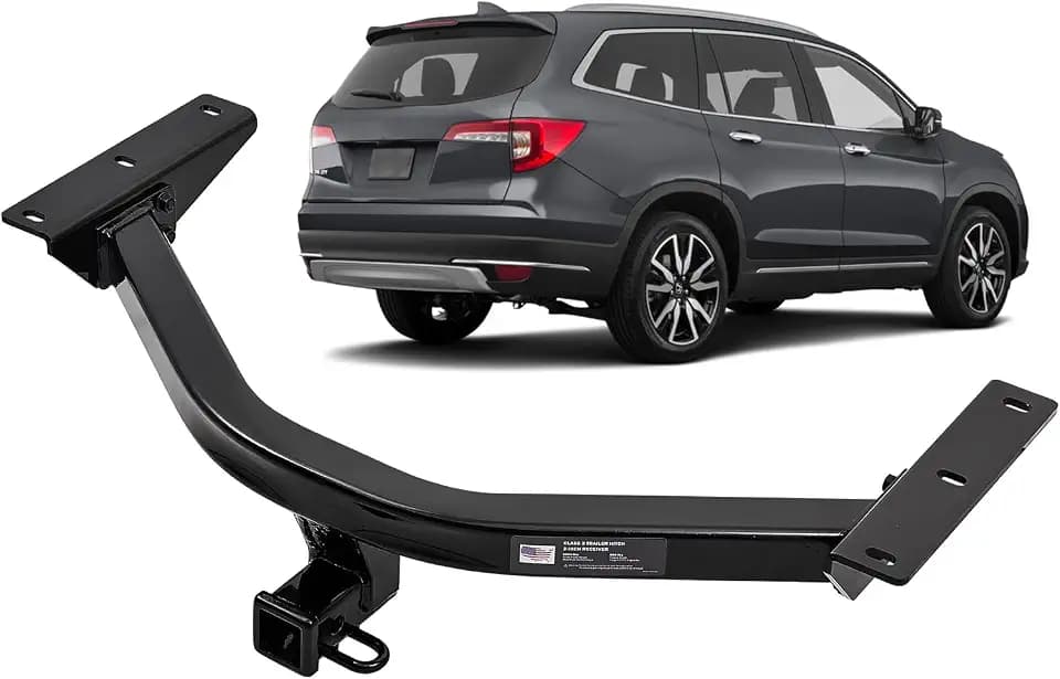 Class 3 Trailer Hitch 2 Inch Receiver Fits Select 2014-2020 Acura MDX 2016-2022 Honda Pilot