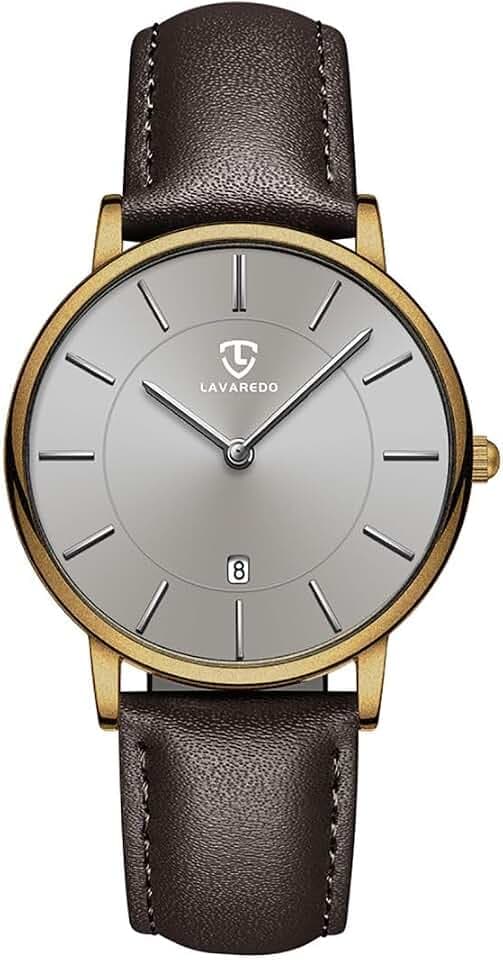 BEN NEVIS Herren-Armbanduhr Analog Quarzuhr mit Lederarmband Klassisch