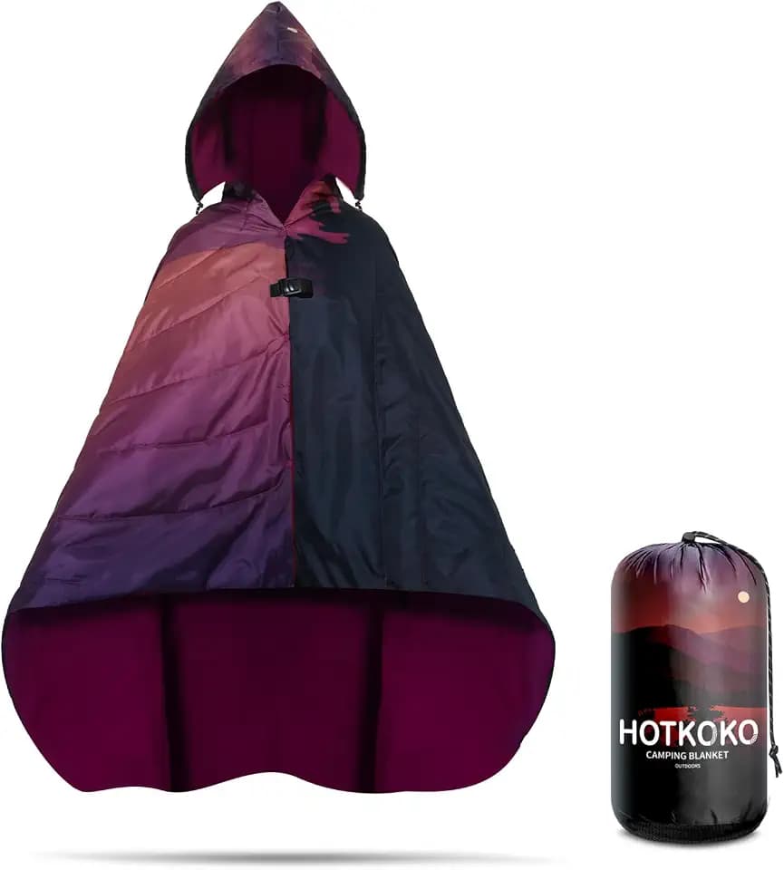Large Camping Blanket Wearable Stadium Blanket Outdoor Waterproof